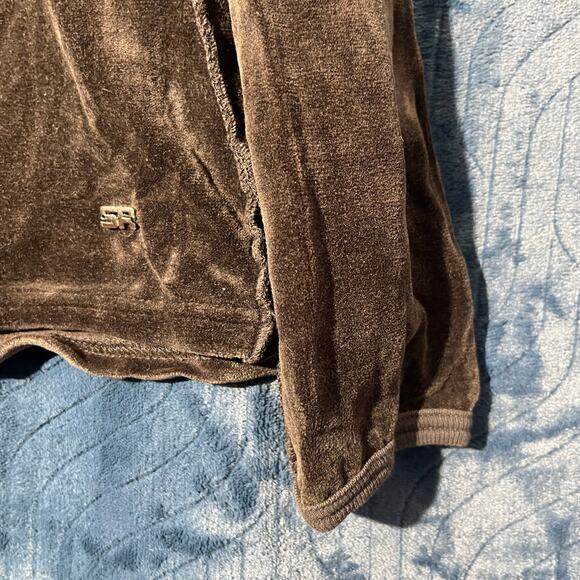 Sonia Rykiel Made In France Soft Long Sleeve Brown Shirt Womans Size XL - Picture 3 of 7